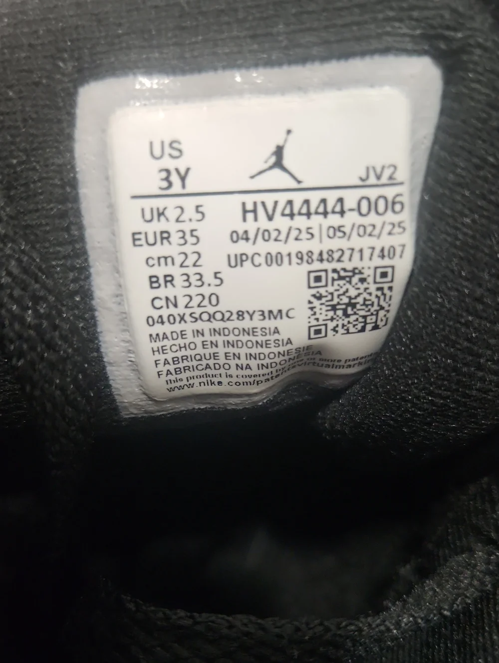 Jordan Preschool Sneakers Size 3Y